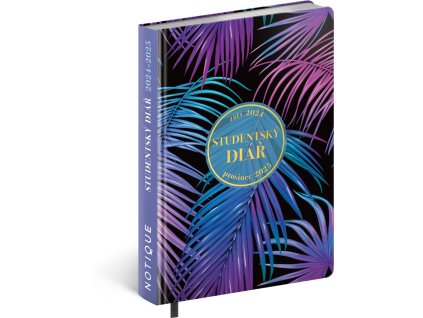 Studentský diář Palmy (září 2024 - prosinec 2025), 9,8 × 14,5 cm