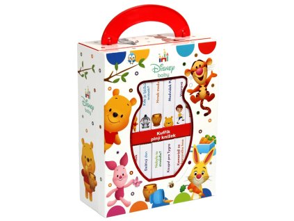 Medvídek Pú - Kufřík plný knížek