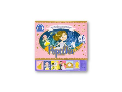 Popelka - prostorové leporelo s pohádkou se 6 zvuky