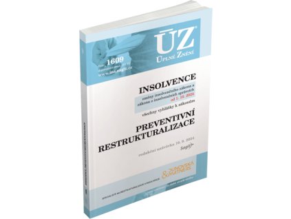 ÚZ 1609 Insolvence, Preventivní restrukturalizace