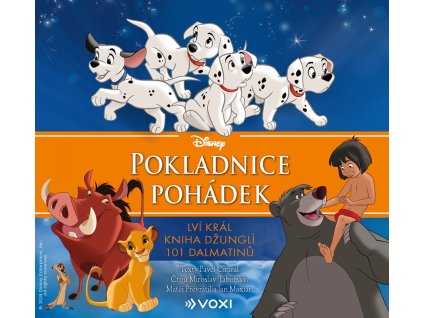 Disney - Lví král, Kniha džunglí, 101 dalmatinů (audio pro děti)