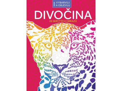 Vybarvuj a objevuj Divočina - 28 skrytých obrázků