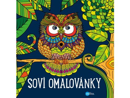 Soví omalovánky