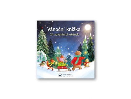 Vánoční knížka 24 adventních okének