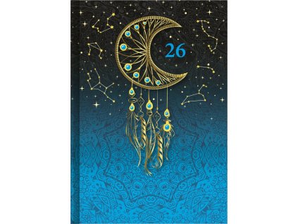 Denní diář 2026 - Art Lapač snů (A5)