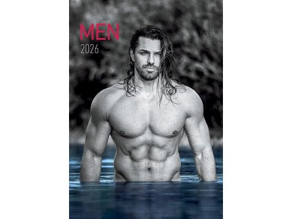 Kalendář 2026 Men, nástěnný, 34 x 48,5 cm