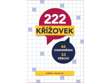 222 křížovek - 66 osmisměrek, 33 rébusů