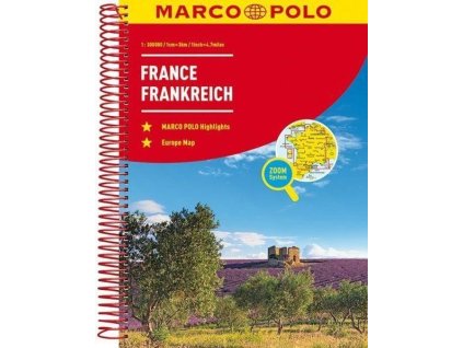 Francie / autoatlas (spirála) 1:300 000