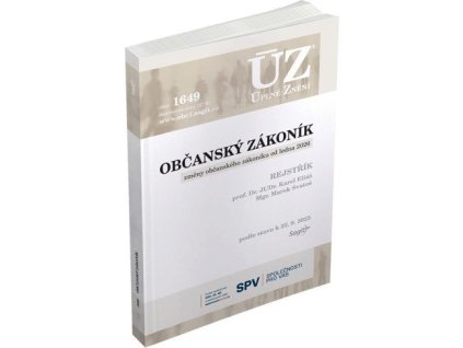 ÚZ 1649 Občanský zákoník