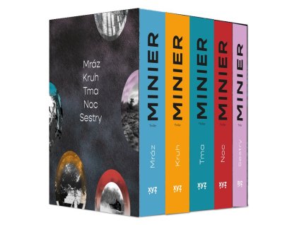 5 x Bernard Minier - box Mráz, Kruh, Tma, Noc, Sestry