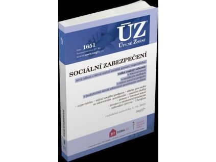 ÚZ 1651 Sociální zabezpečení