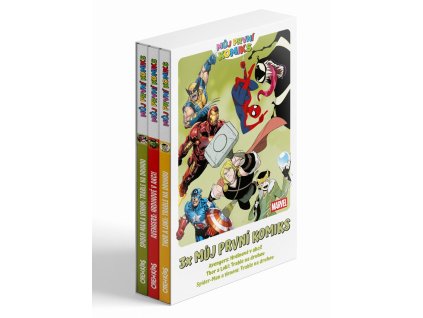 3x Můj první komiks (Thor a Loki, Spider-man a Venom, Avengers)