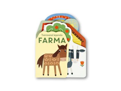 Tvarované leporelo Farma