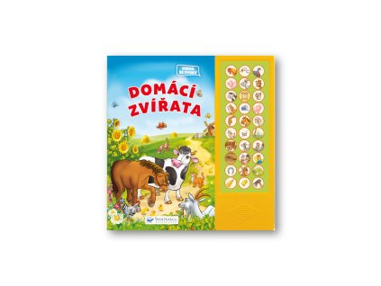 Domácí zvířata – kniha se zvuky