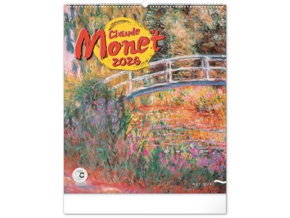 Kalendář 2026 nástěnný: Claude Monet, 48 x 56 cm