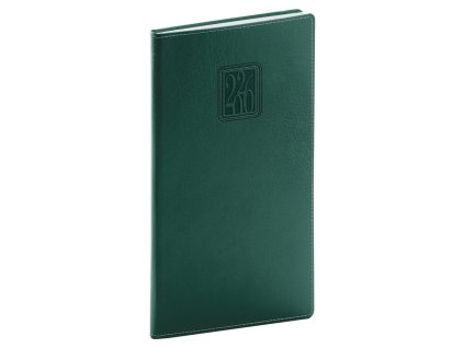 Diář 2026: Panama - zelený, kapesní, 9 x 15,5 cm