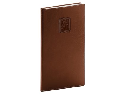 Diář 2026: Panama - hnědý, kapesní, 9 x 15,5 cm
