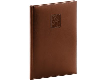 Diář 2026: Panama - hnědý, týdenní, 15 x 21 cm