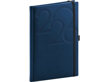 Diář 2026: Ajax - modrý, týdenní, 15 x 21 cm