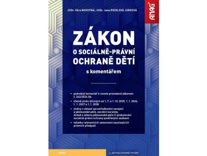 Zákon o sociálně-právní ochraně dětí s komentářem 2025