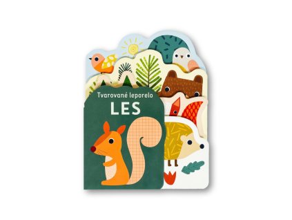 Tvarované leporelo Les