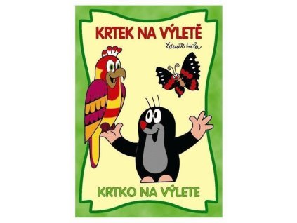 Krtek na výletě - omalovánky A5