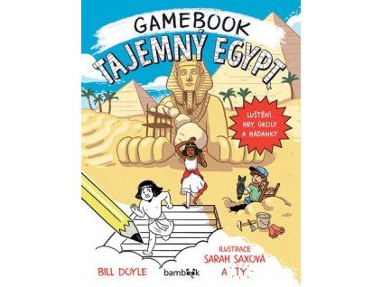 184586 tajemny egypt gamebook