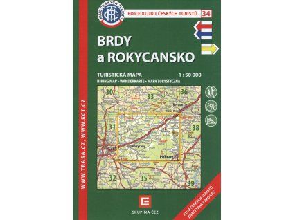 Brdy a Rokycansko : turistická mapa 1:50 000
