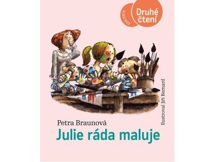 Julie ráda maluje