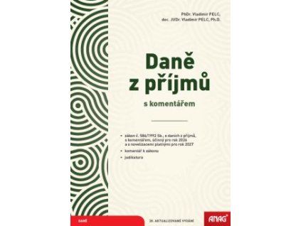 Daně z příjmů s komentářem 2026