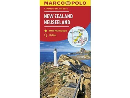 Nový Zéland 1:2M/mapa(ZoomSystem)MD