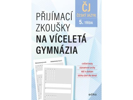Přijímací zkoušky na víceletá gymnázia – český jazyk