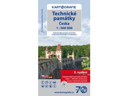 82181 technicke pamatky ceska 1 500 000 tematicka mapa