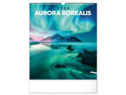 83936 kalendar 2026 nastenny polarni zare 30 x 34 cm