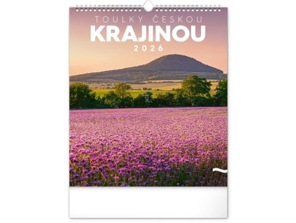 83942 kalendar 2026 nastenny toulky ceskou krajinou 30 x 34 cm