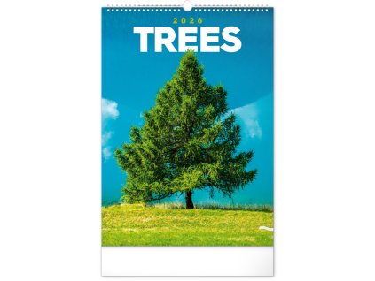 83945 kalendar 2026 nastenny stromy 33 x 46 cm