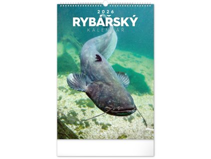 83981 kalendar 2026 nastenny rybarsky 33 x 46 cm