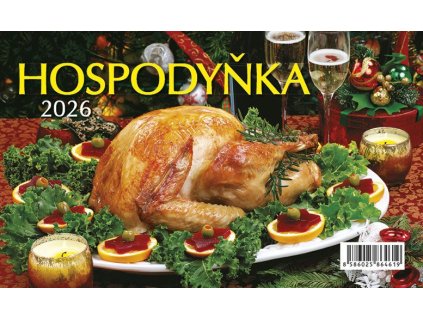 84095 kalendar 2026 hospodynka stolni 23 x 14 cm