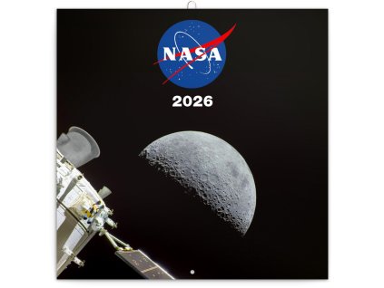 84371 kalendar 2026 poznamkovy nasa 30 x 30 cm