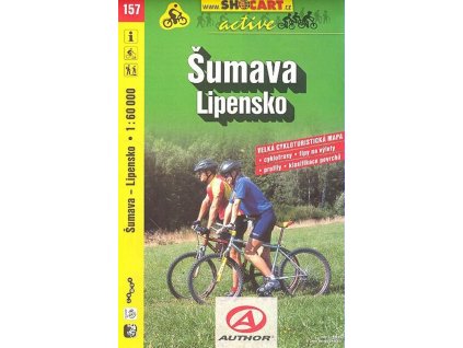 Šumava, Lipensko velká cykloturistická mapa