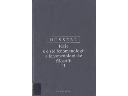 Ideje k čisté fenomenologii a fenomenologické filosofii