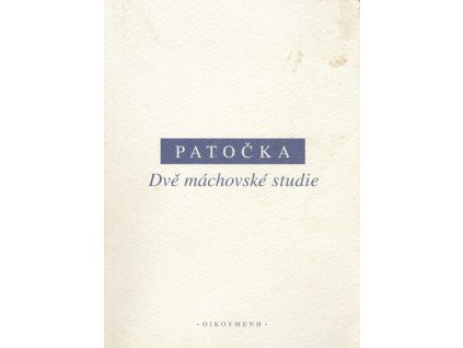 Dvě máchovské studie