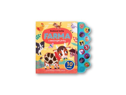 90614 farma zvukova kniha s hmatovymi prvky