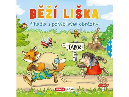 90632 bezi liska rikadla s pohyblivymi obrazky