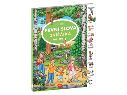 90806 velka knizka prvni slova zviratka na cesty