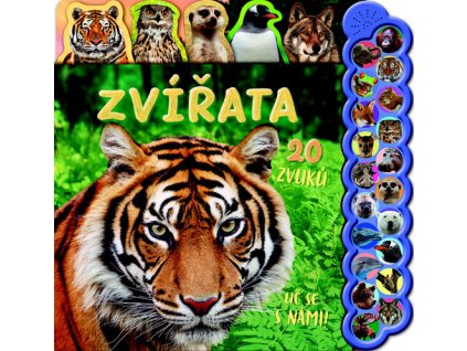 Zvířata 20 zvuků Uč se s námi!