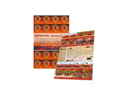 Obrázková hra Hasičská technika 1. - pexeso