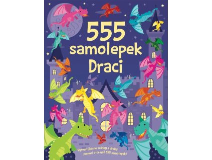 91808 555 samolepek draci