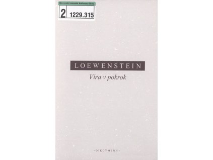 Víra v pokrok: dějiny jedné evropské ideje