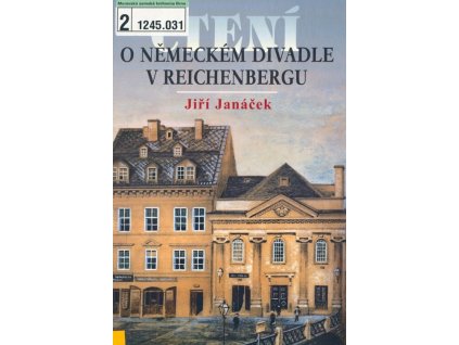 Čtení o německém divadle v Reichenbergu